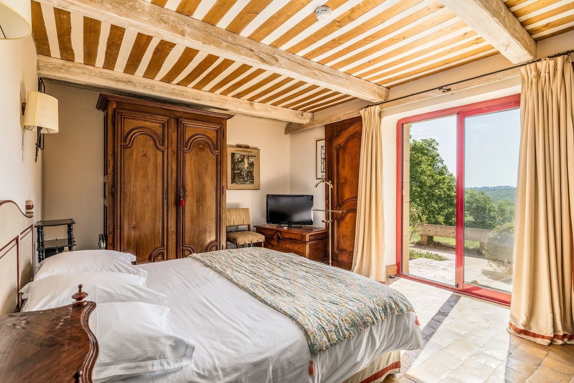 Chambre avec vue sur la vallée