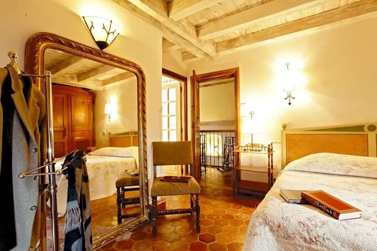 Chambre aux lits jumeaux