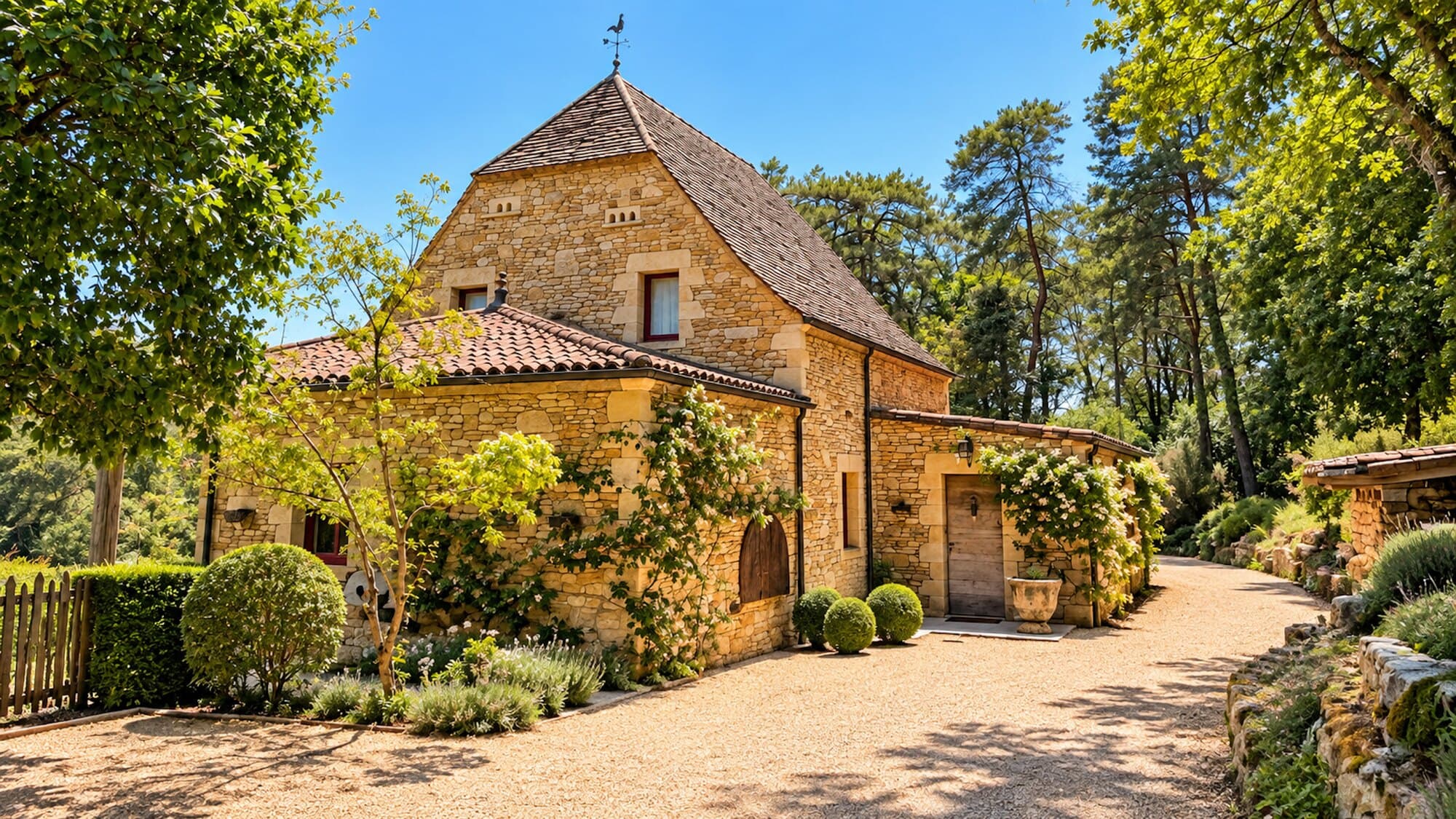 La maison côté cour